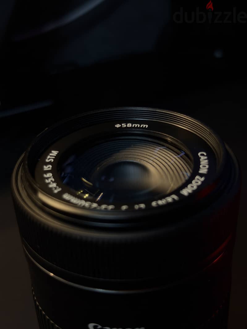 Canon2000d+2lenses 55-250mm+nd filter and camera accessories 15