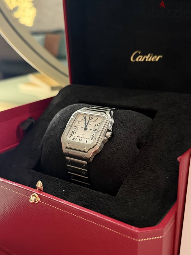 Cartier Santos Medium - Mint Condition Like New 2