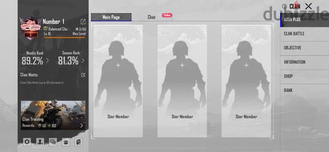 PUBG CLAN FOR SALE LEVEL 10