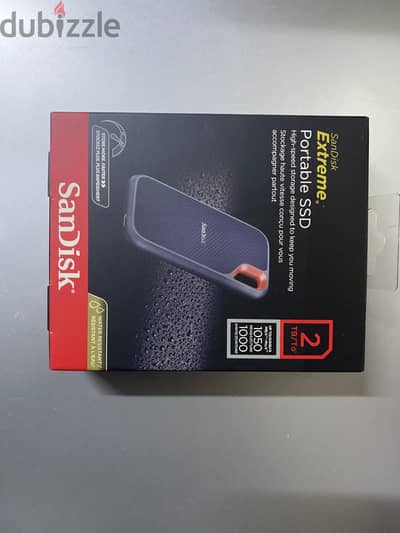 Sandisk extreme potable SSD 2 TB