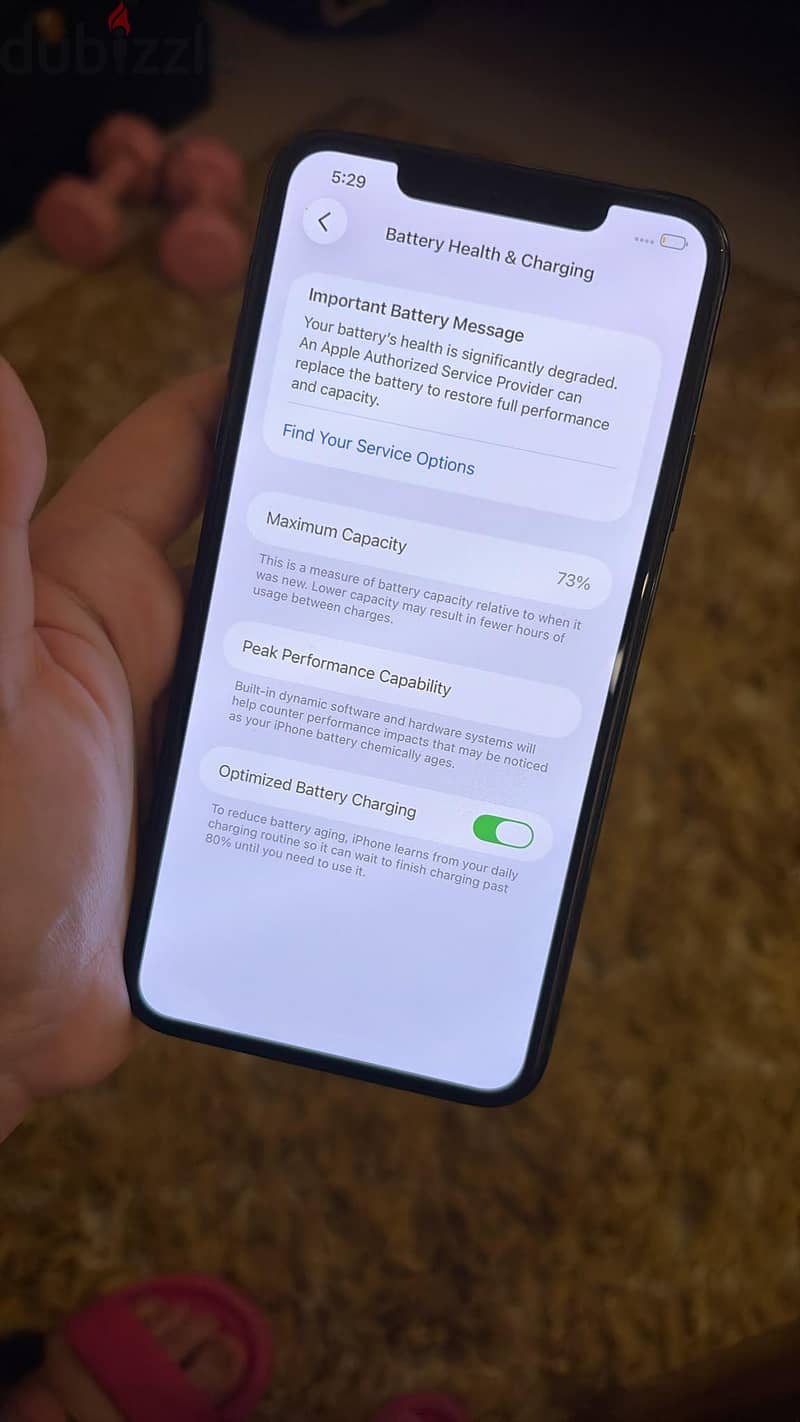 Exchange possible iPhone 11 Pro Max rom 256 gb gulf model 8