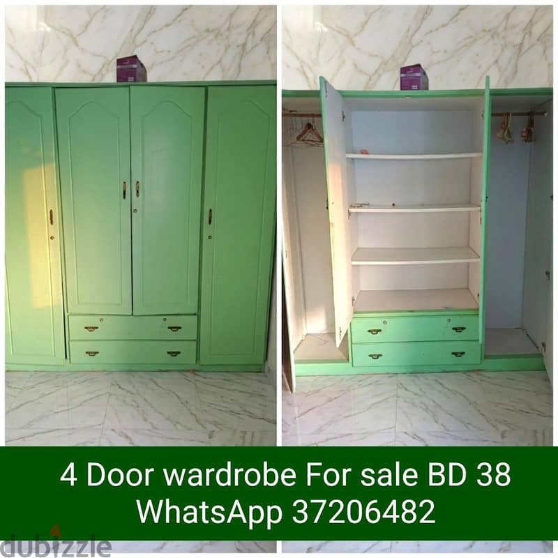 180x200 Bed with mattress and other items for sale with Delivery 13