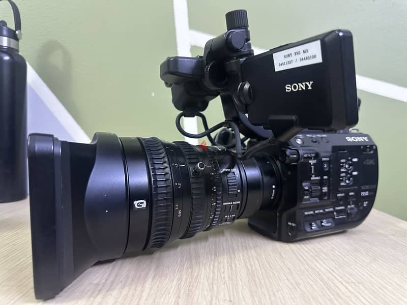 Sony FS5Mark 2 camera+FE pz 28-135 G OSSlens+18-105Glens 2