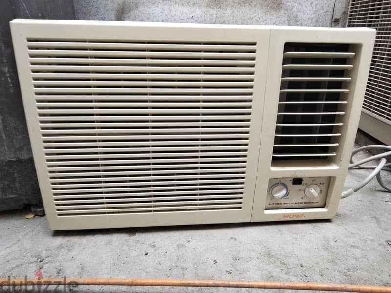 1.5ton window AC for sale good condition good working with fixing 1