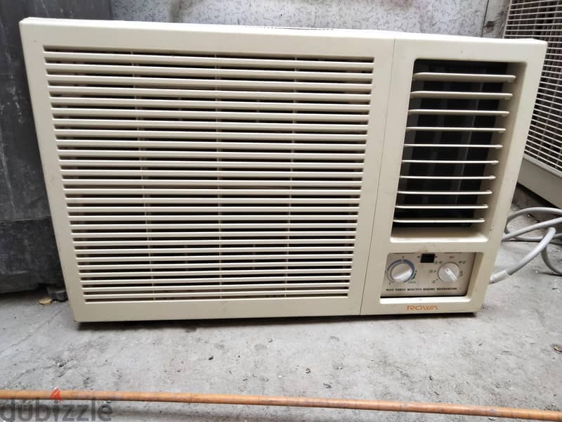 1.5ton window AC for sale good condition good working with fixing 2