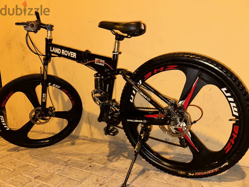 For sale foldable cycle 26 size  everything is working full condition 3