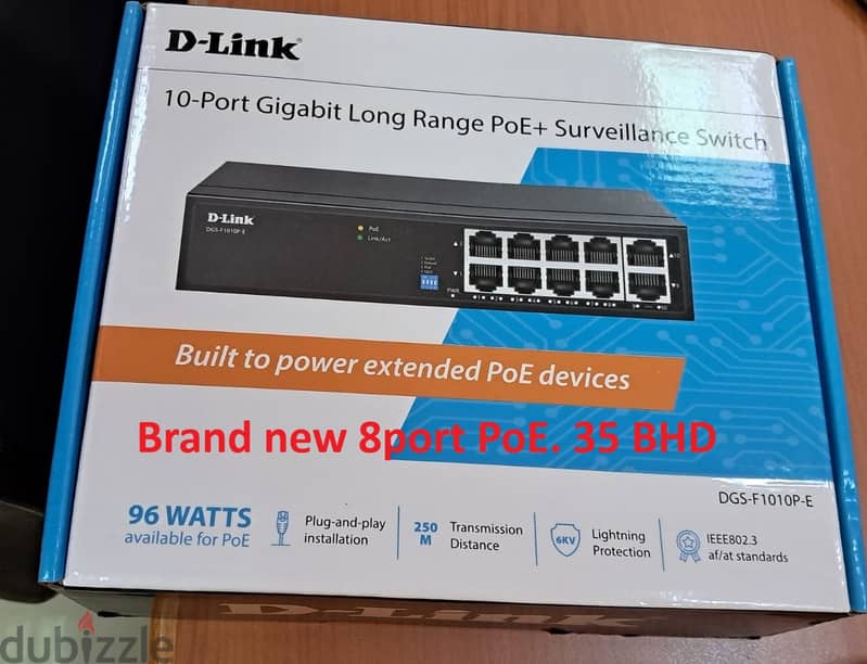 Brand new and used PoE switches for sale 2