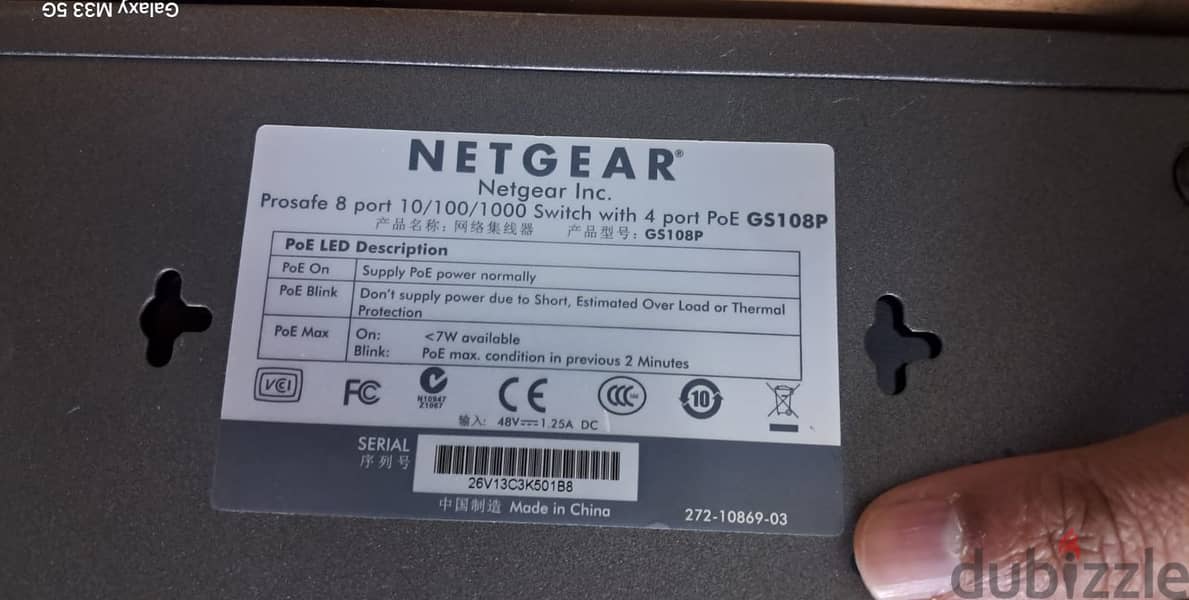 Brand new and used PoE switches for sale 3