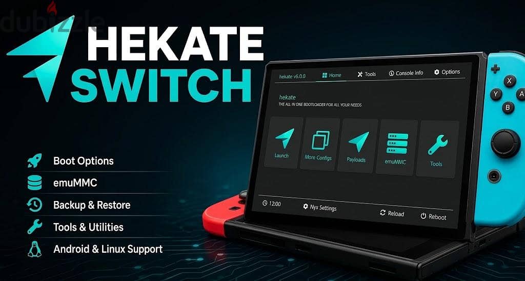تعديل وبرمجة جميع انواع NINTENDO SWITCH 4