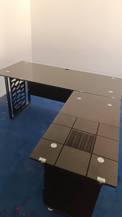  Modern L-Shaped Executive Office Desk – Only BD 30! 