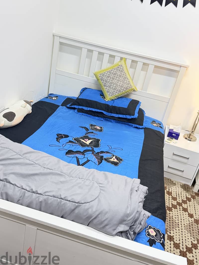 IKEA European bed with mattress 2
