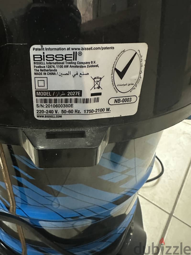Bissel vacuum cleaner 200w 1