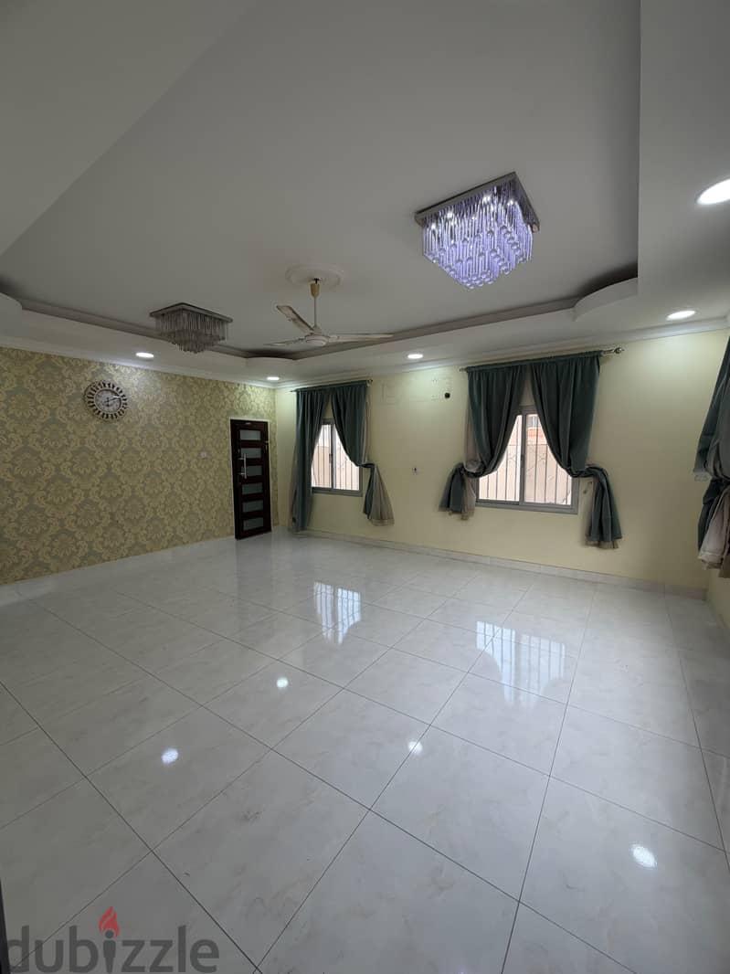 Half a house for rent ground floor in Riffa with EAW call 36364714 13