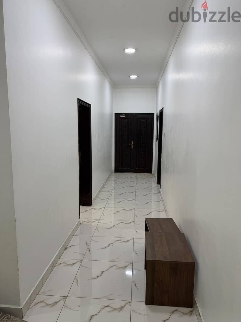 Half a house for rent ground floor in Riffa with EAW call 36364714 14
