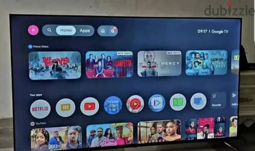 55"QLED GOOGLE TV NEW CONDITION 2025 MODEL