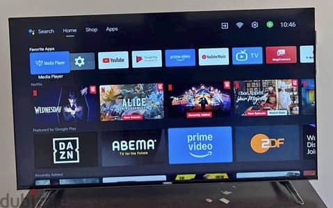 Hisense 55” inch smart tv 4k UHD slim frameless tv Android”OS