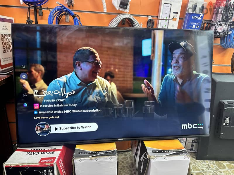 Hisense tv 50 inch smart with rimot 1