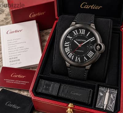 Cartier Ballon De Bleu Black Edition - Mint Condition