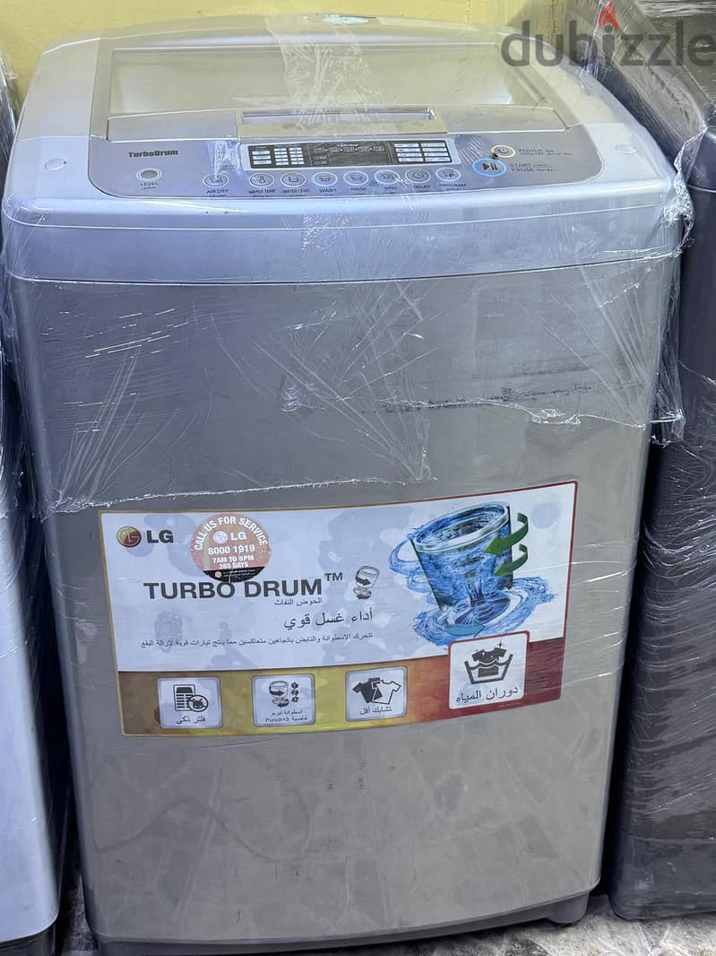 Lg washing machine 13 kg for sale also have other 2