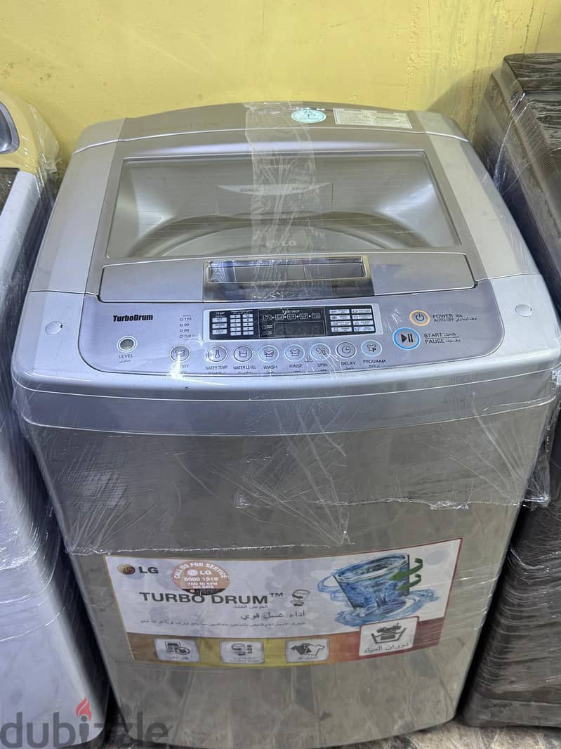 Lg washing machine 13 kg for sale also have other 3