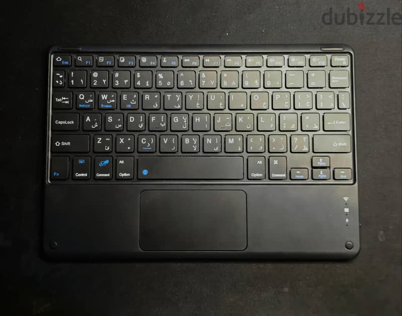 ⌨ Wireless Keyboard with Touchpad – 8 BD 2