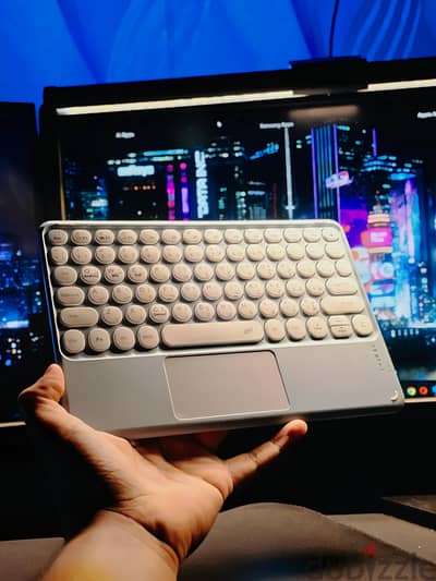 ⌨ Bluetooth Wireless Keyboard with Touchpad