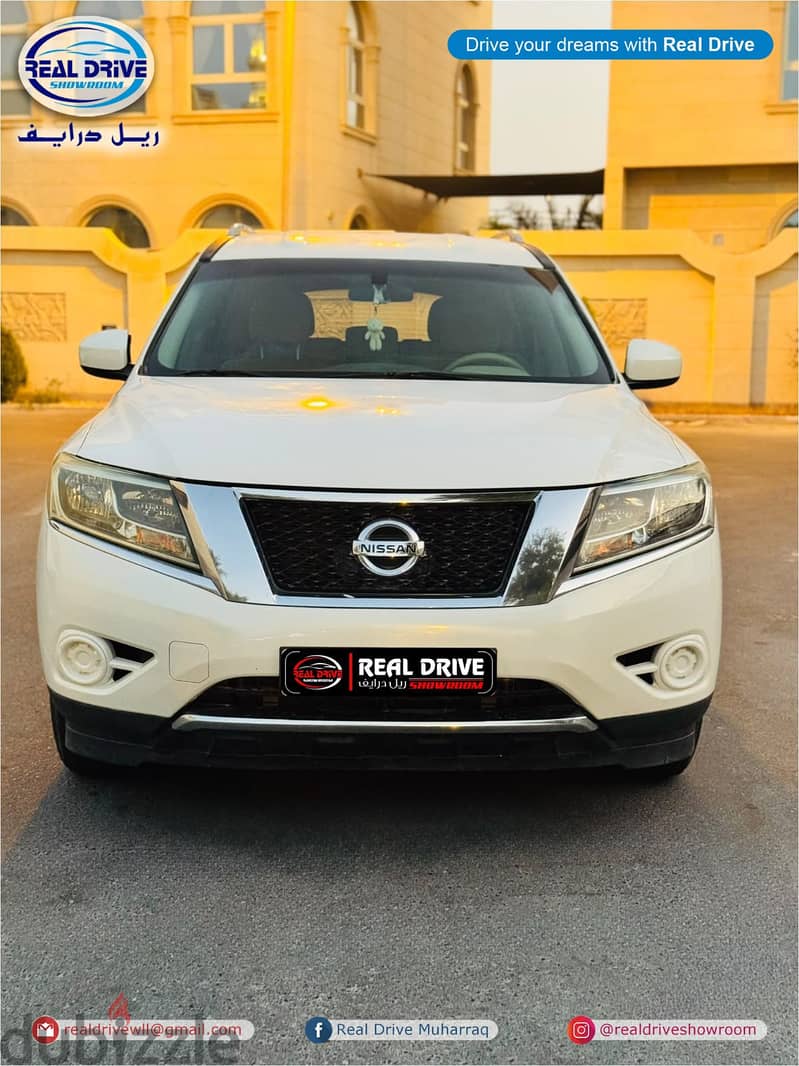 Nissan Pathfinder 2015(64,000 KM- Low Mileage Car 1