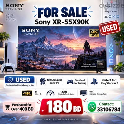 Gaming TV Sony for sale good for PS5