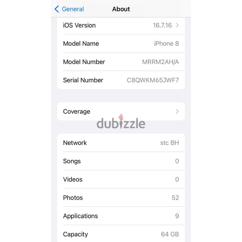 iPhone 8 for 20 bd only - final price 2
