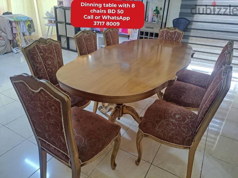 All type furniture in good condition for sale with delivery 16