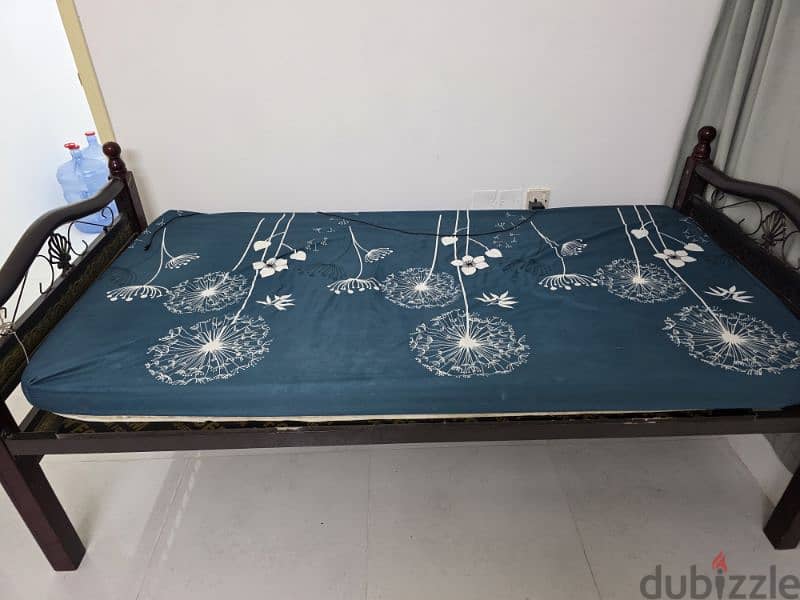 single bed cart with matress 3