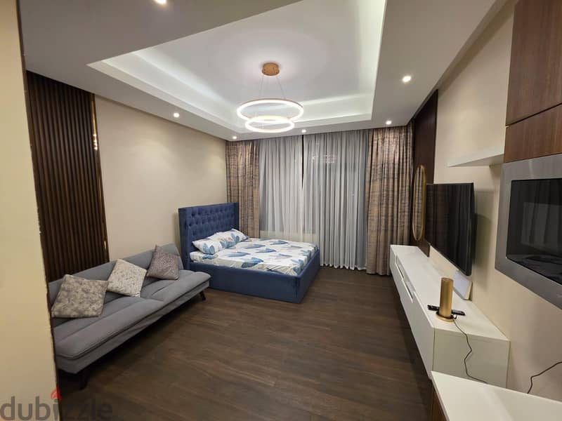استديو للايجار اطلاله بحرية Studio apartment for rent with a sea view 2