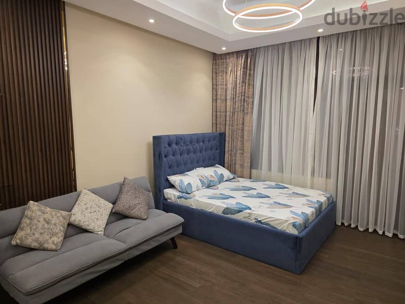 استديو للايجار اطلاله بحرية Studio apartment for rent with a sea view 3