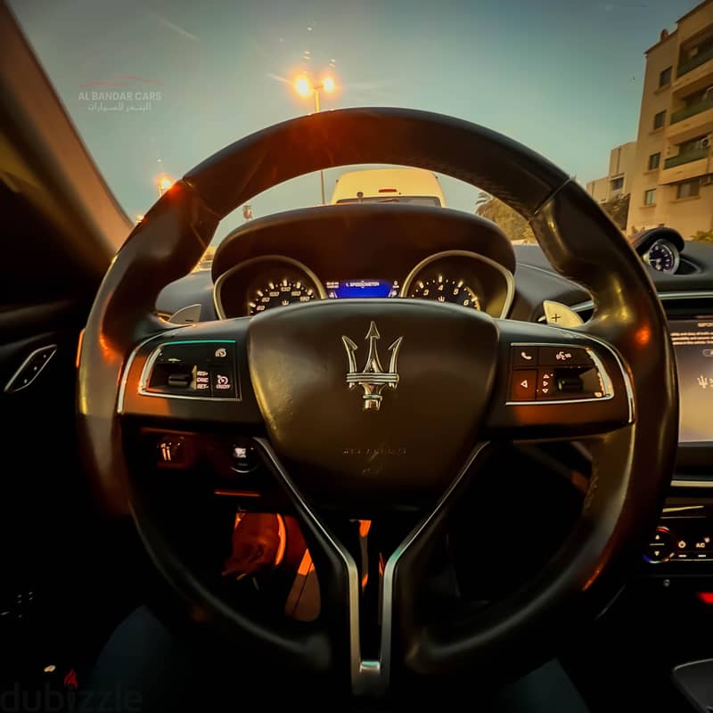 Maserati Ghibli 2014 White  Twin-Turbo V6  Zero Accident  BD 4,900 Neg 9
