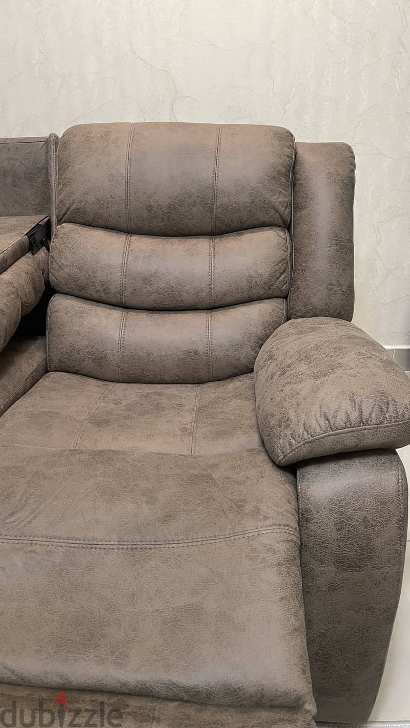 كنب recliner ثلاث مقاعد للبيع – Home Centre 7