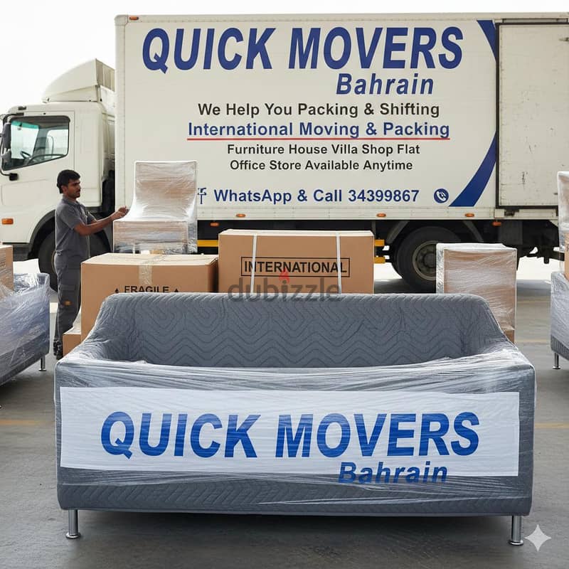 quick movers packers bahrain furniture house flat office villa moving 9
