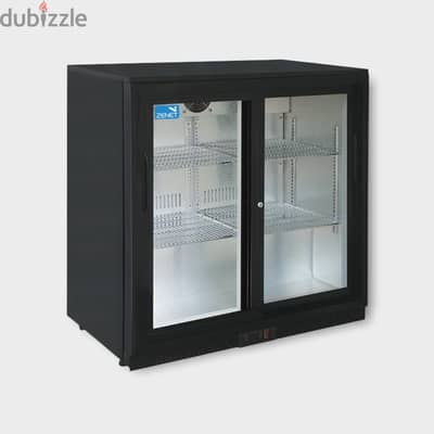 ZENET BackBar Cooler Black 85cm 198L