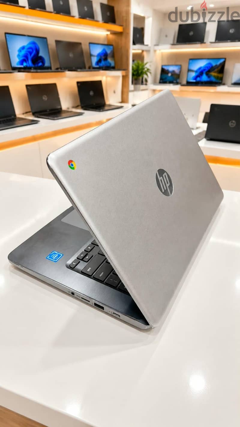 HP Chromebook 14”Screen Laptop 4GB RAM 32GB Storage Bag Mouse/36841488 1