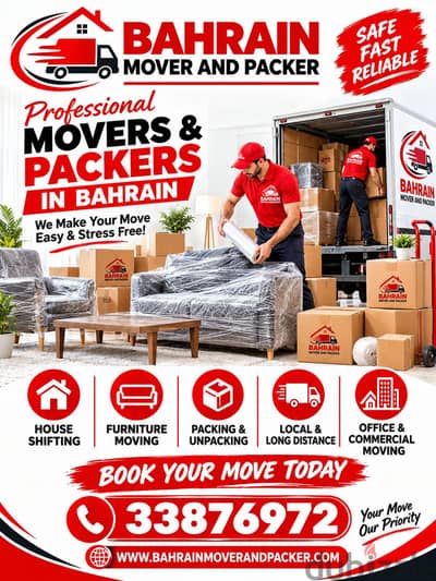 bahrain mover and packer furniture flat office villa house shifting