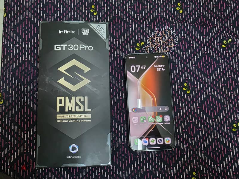 Infinix GT 30 Pro 5G | 12/512GB Storage | Complete Box, Beast phone 2