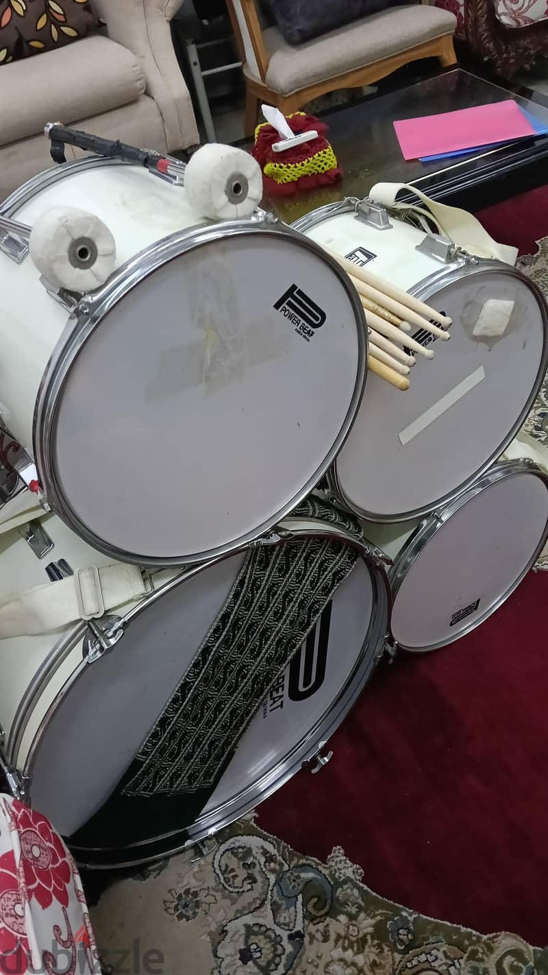 Power Beat Acoustic Drum Set for sale 2