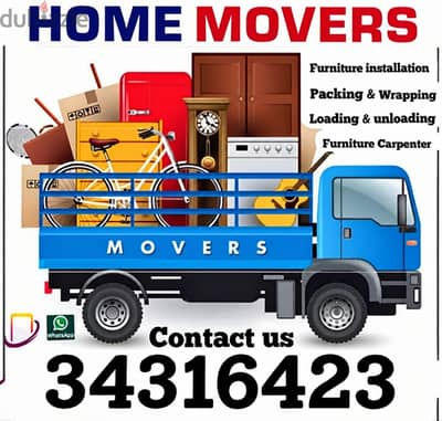 Home villha room sifting Bahrain movers and Packers