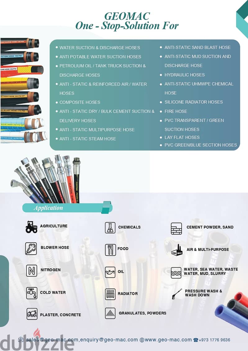 All types of Industrial hoses and fittings 4