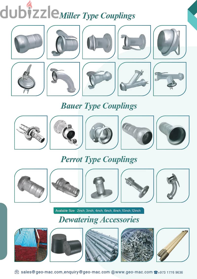 All types of Industrial hoses and fittings 7