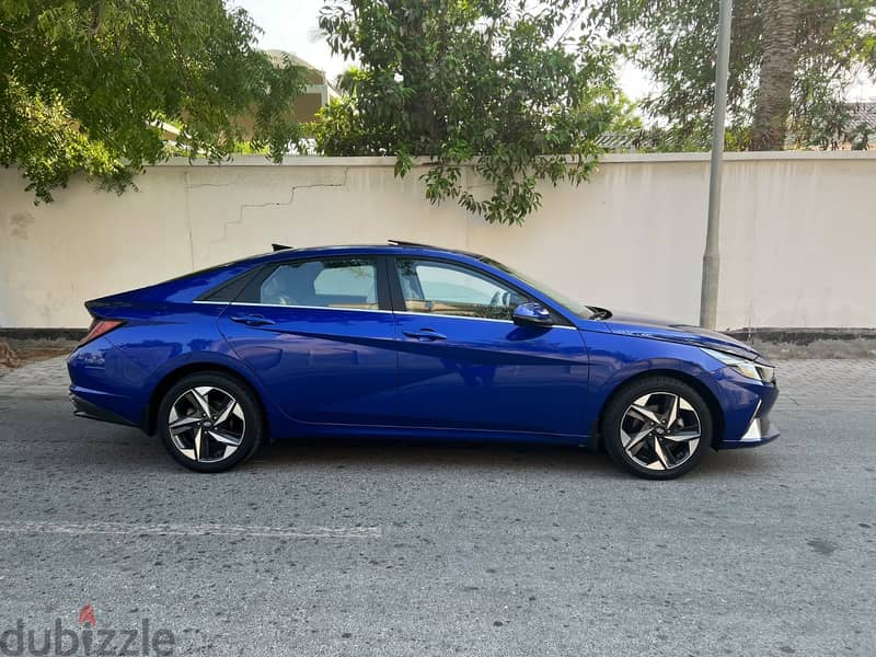 HYUNDAI ELANTRA 2.0 2021 BLUE 4