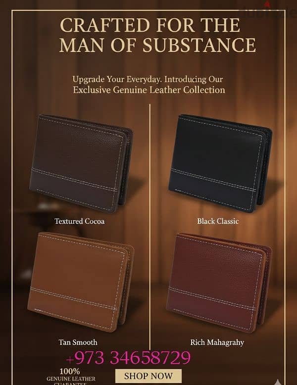 Genuine leather Wallets 6