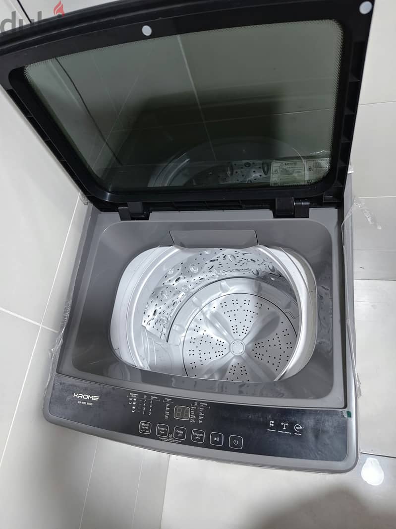 Krome - Fully Automatic Washing Machine 8 kgs 1