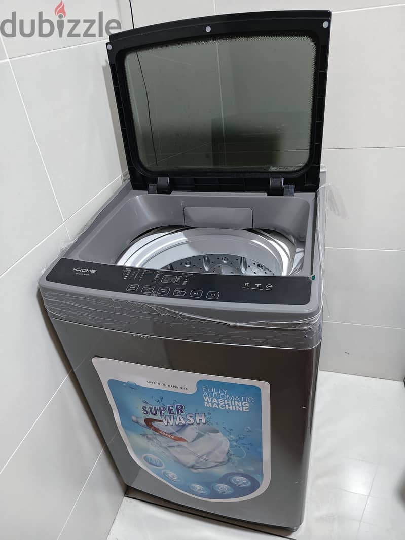Krome - Fully Automatic Washing Machine 8 kgs 3