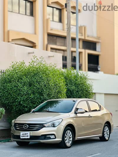 GAC GA3S 2018 MODEL SINGLE OWNER USED CAR WITH ONE YEAR PASSING