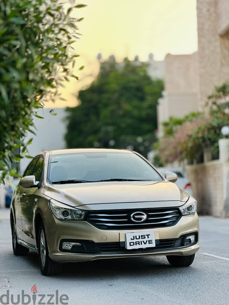 GAC GA3S 2018 MODEL SINGLE OWNER USED CAR WITH ONE YEAR PASSING 5